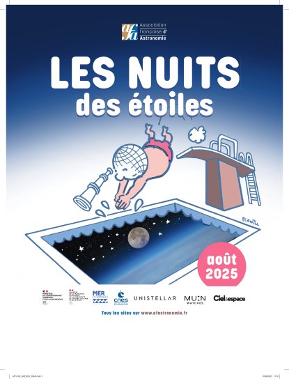 Affiche AFA Nuit des étoiles 2025