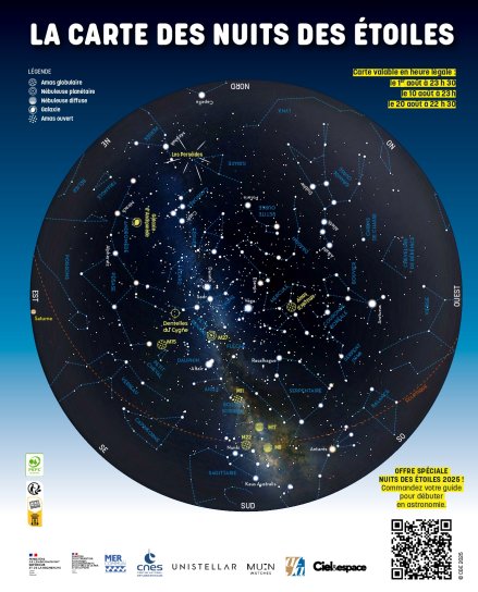 Affiche AFA Nuit des étoiles 2025