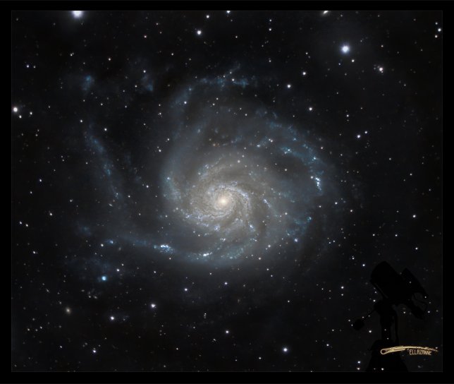 M101 galaxie du moulinet